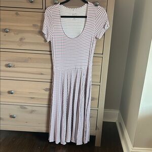 POSH PEANUT SAMANTHA Gingham Checkered Dress